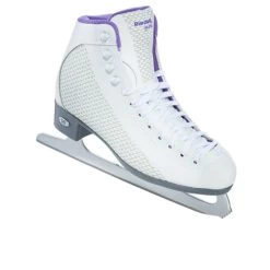 Riedell 118 Sparkle Soft Figure Skate - Size 1.0