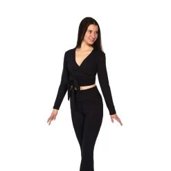 Jerry's 402 Black Wrap Top