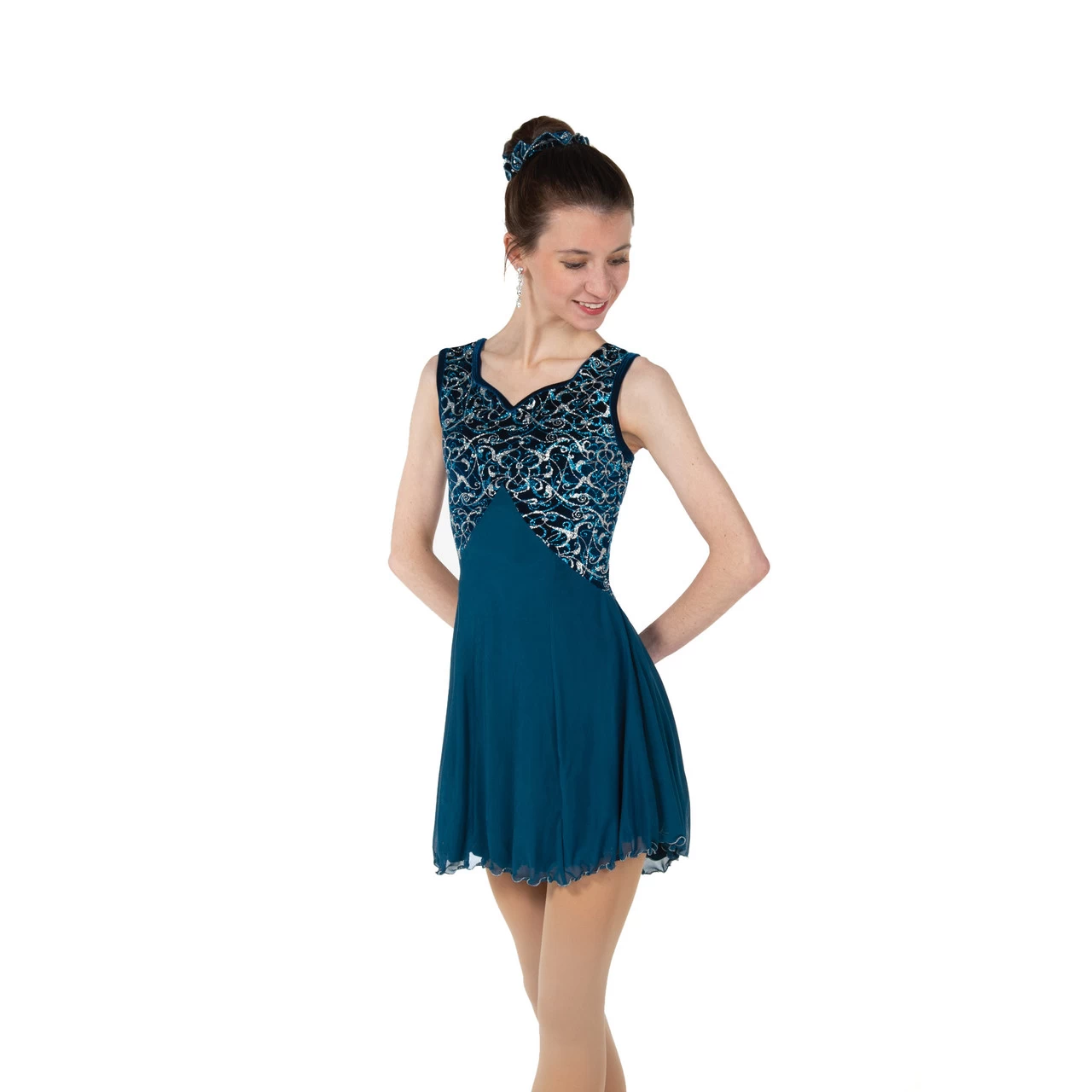 Jerrys 50 Twist Of Teal Dress - Image 3