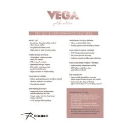 Riedell Vega Black (Boot Only)