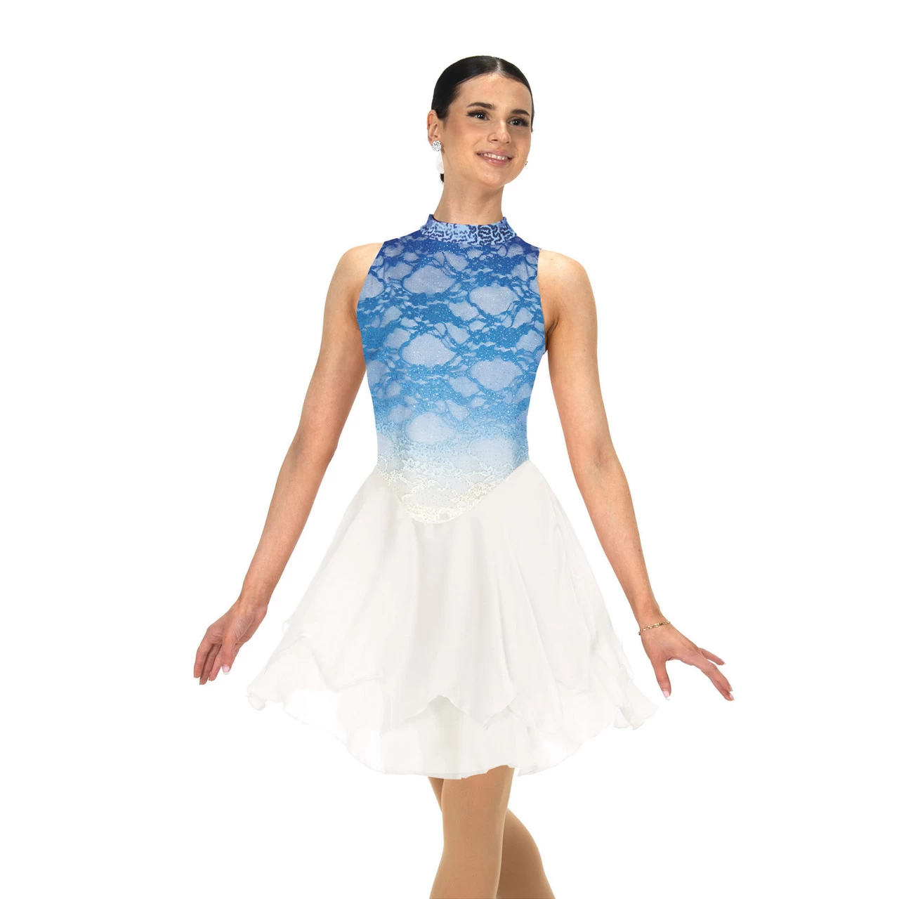 578 Jerrys Blue Cascade Dance Dress - Image 2
