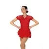 Jerrys 609 - Lace Perfecta Dress: Red CLEARANCE ADULT SMALL