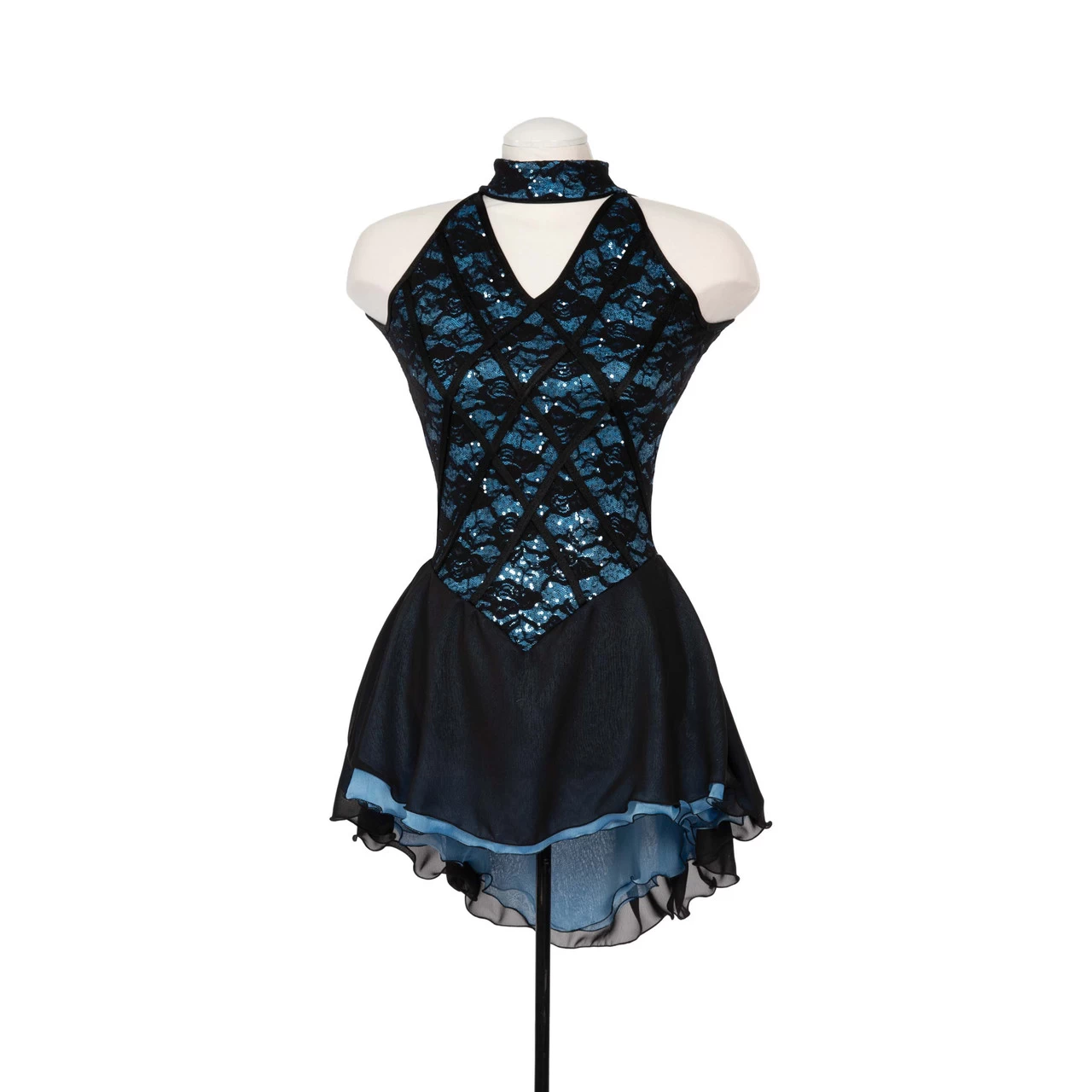 Jerrys 640 Sequin Couture Dress: Blue