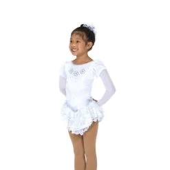 Jerrys 710 Ice Petals Dress: Snow White