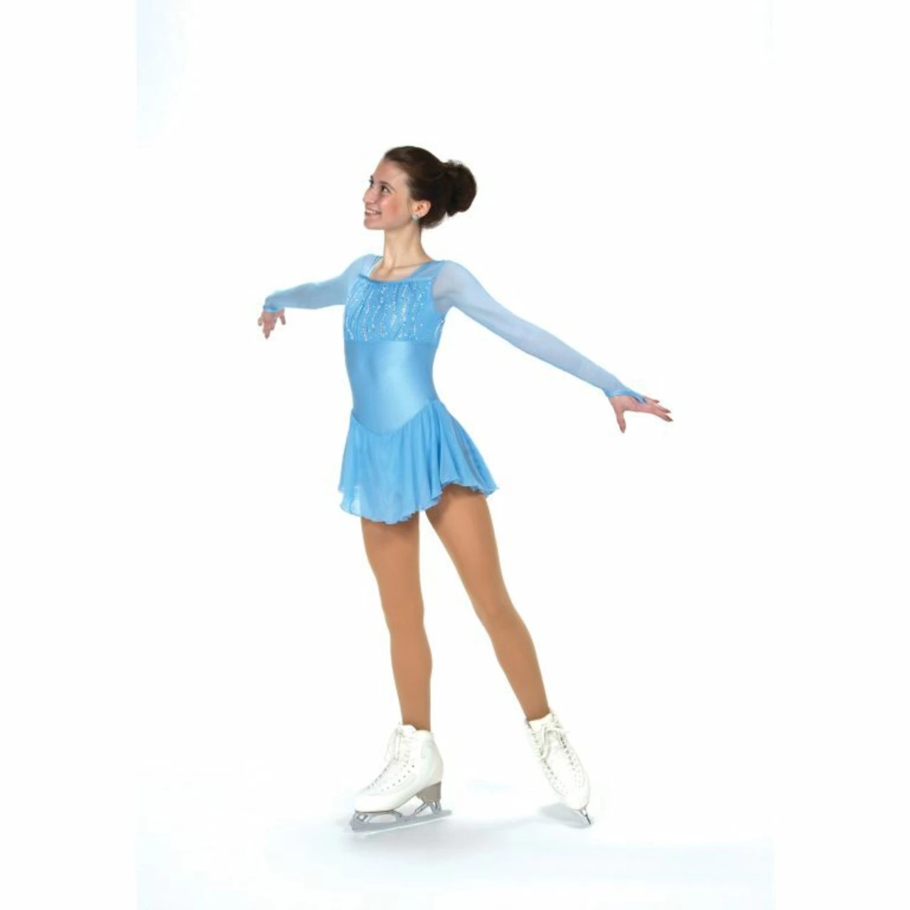 Solitaire Style F22003 Graceful Gathers Dress - Midnight Blue - Image 4