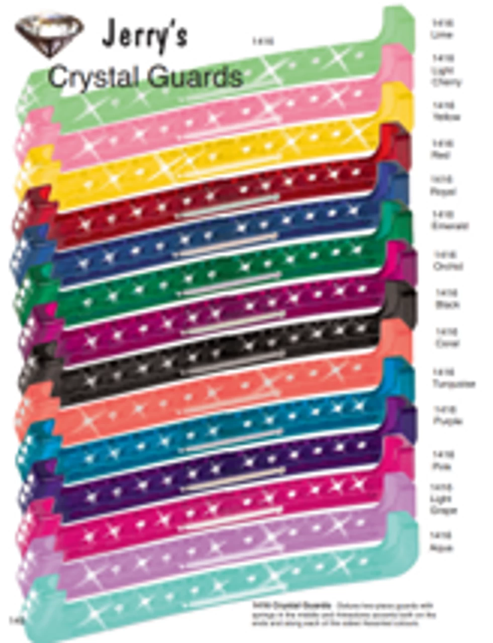 Jerry's 1416 Crystal Skate Guards
